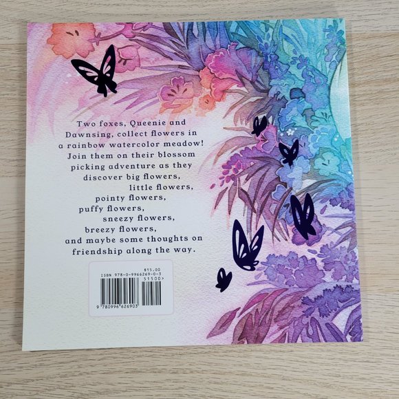 Floral Frolic Book + Water Color Framed Poster Print 1st Edition Soft Cover - Picture 6 of 12